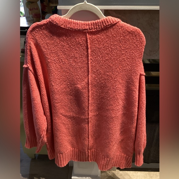 Free People Brookside Tunic oversized Sweater. Size S/M - Picture 4 of 7